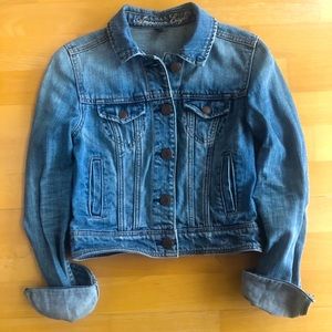 American Eagle Cropped Jean Jacket